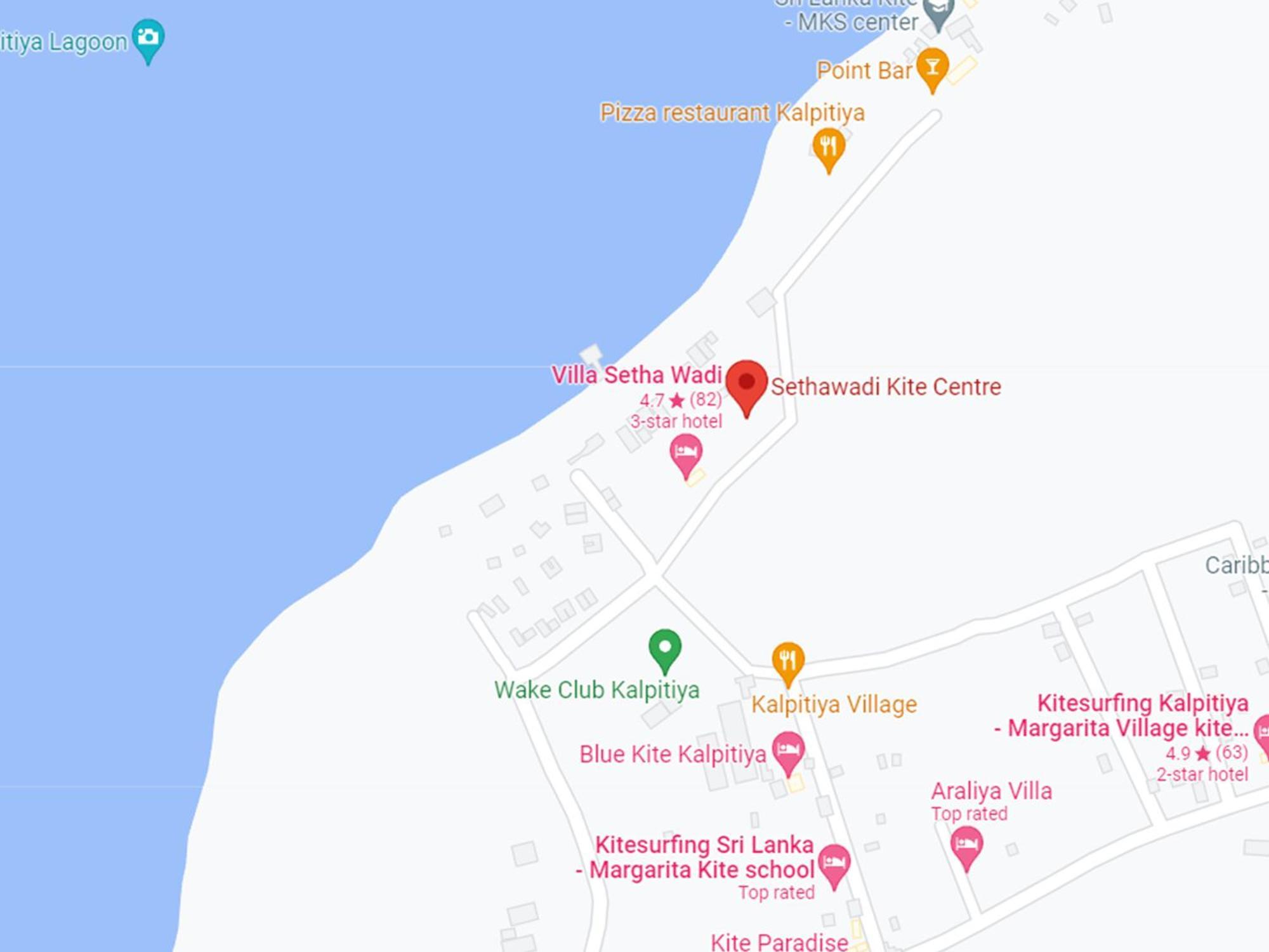 Villa Sethawadi Hotel And Kitesurf Centre Kalpitiya Exterior photo